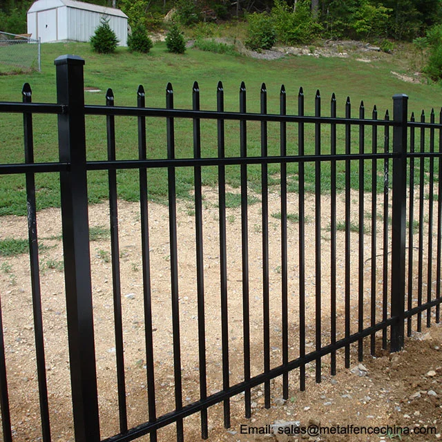 China Factory Wholesale Residential, Commercial and Industrial Ornamental Wrought Iron Fence