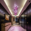 Project wedding hotel transparent glass pendant light