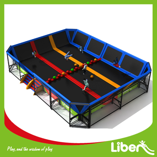 Kids indoor trampoline bed