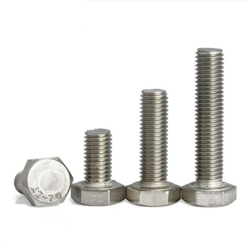 Stainless Steel Hex Bolts Screw Fastener