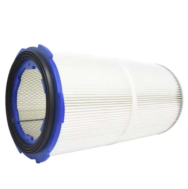Özelleştirme Polyester Kumaş Hava Kartuşu Filtresi Kartuş Filtresi Ters Darbe Temizleme Sistemi Customization Polyester Cloth Air Cartridge Filter Cartridge Filter for Reverse Pulse Cleaning System