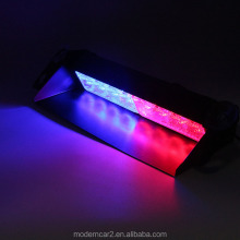 8 LED Wireless Emergency Flasher Dash Strobe Light - 3 Flashing Modes, 12V