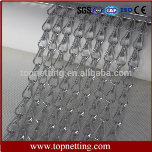 Aluminium Flying Insect Chain Curtain/Chain link door fly screen curtain