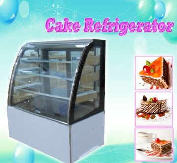 cake display cabinet for refrigerating cake