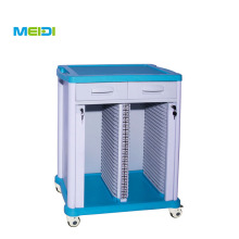 ABS Case Folder Trolley Medical Record Holder Trolley