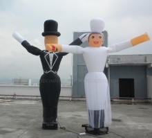 Wedding Inflatable Married Couple Air Dancers (K1012)
