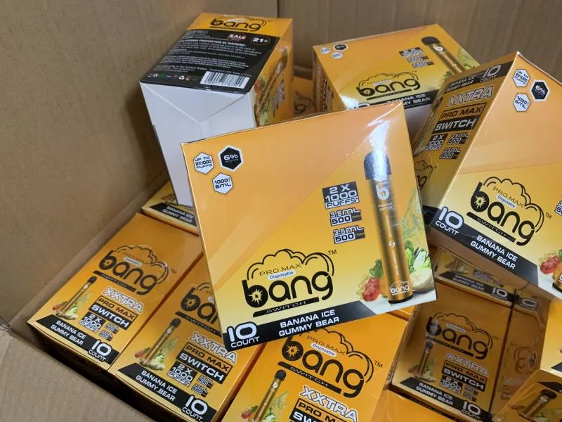 Wholesale Disposable Vape Pen Puff Bar Plus Bang XL XXL Xxtra Promax Bang PRO Max Bang Switch 2 in 1 Pod