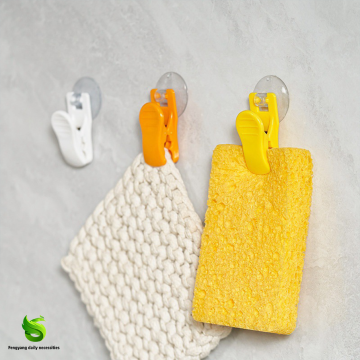 Suction cup hook adhesive hook clip