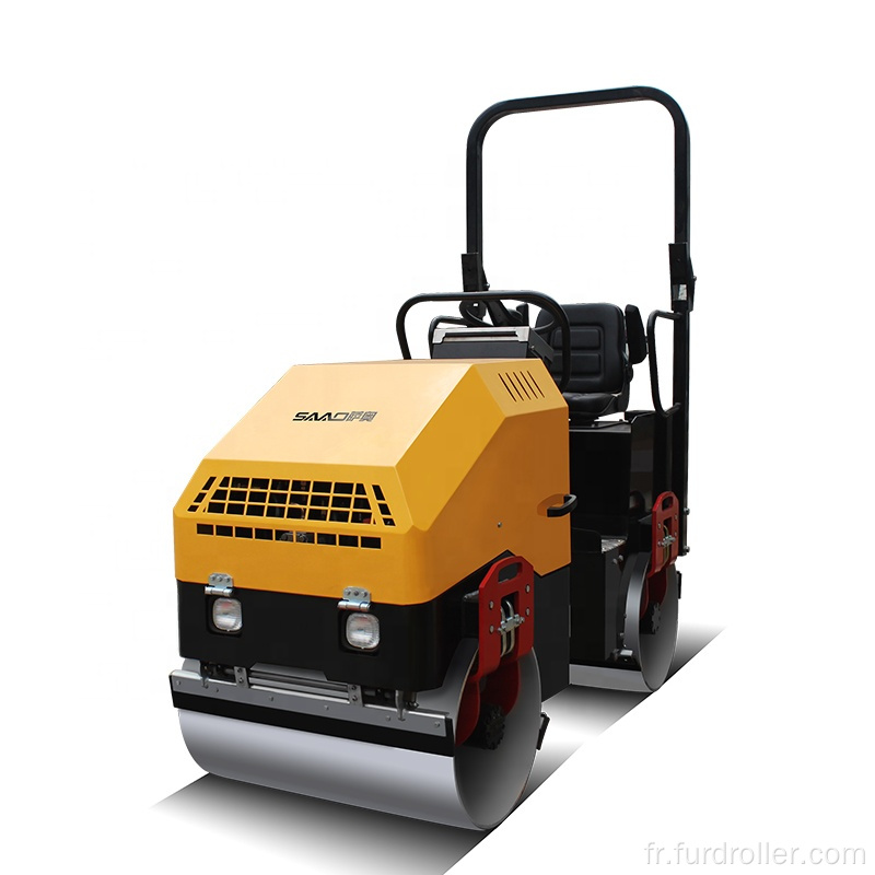 Compacteur FYL-900 de rouleau de route de compacteur vibrant de tambour de compactage de sol