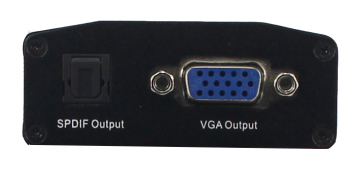 HDMI TO VGA with audio converter