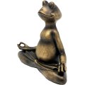 6 &quot;H Resin Meditasi Patung Katak Yoga