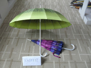 auto straight aluminium umbrella