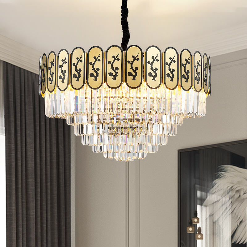 Crystal Beaded Chandelier LightingsofApplicantion Linear Chandelier