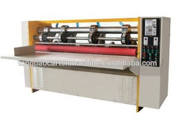 thin blade carton slitter scorer machine