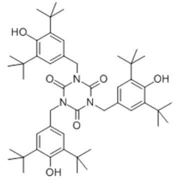 1,3,5-triazina-2,4,6 (1H, 3H, 5H) -triona, 1,3,5- tris ((3,5-bis (1,1-dimetiletil) -4-hidroxifenil) metil ) - CAS 27676-62-6