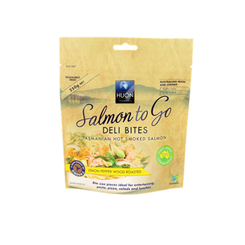 Kraft Paper Smoked Salmon Fish Bag