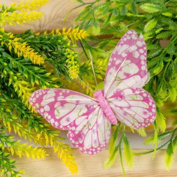 Artesanía de jardín de mariposas