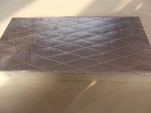 Rigid foam polyurethane insulation aluminium foil faced