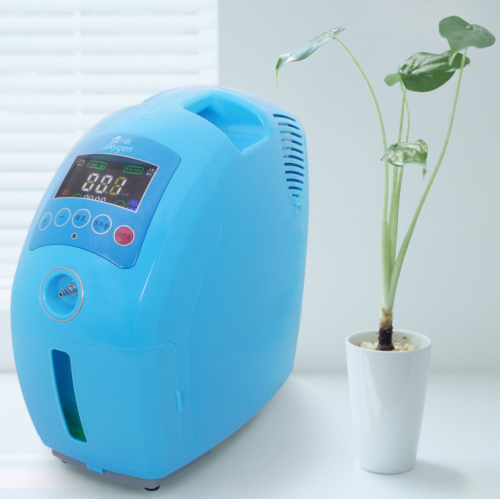 MAF CE&ISO approved hign flow small portable oxygen concentrator with battery