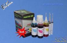 Compatible Printer Ink refill kit BK C M Y color for inkjet
