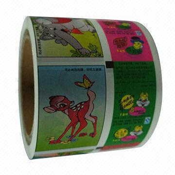 Bubble gum wrapper, recyclable