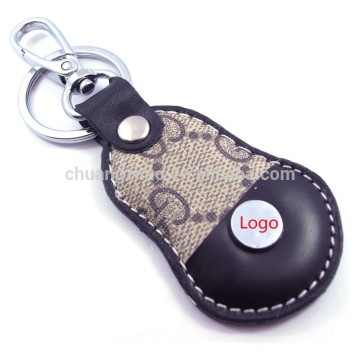 Fashion new design promotion leather brand key holder