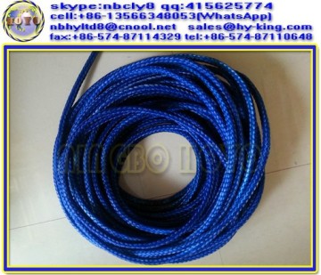 12-strand uhmwpe amsteel blue rope , synthetic samson amsteel blue , blue winch rope line