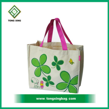 printed custom made shopping bag and non woven bag for shopping bag