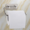 Muti-place self-adhesive stainless steel toilet paper holder