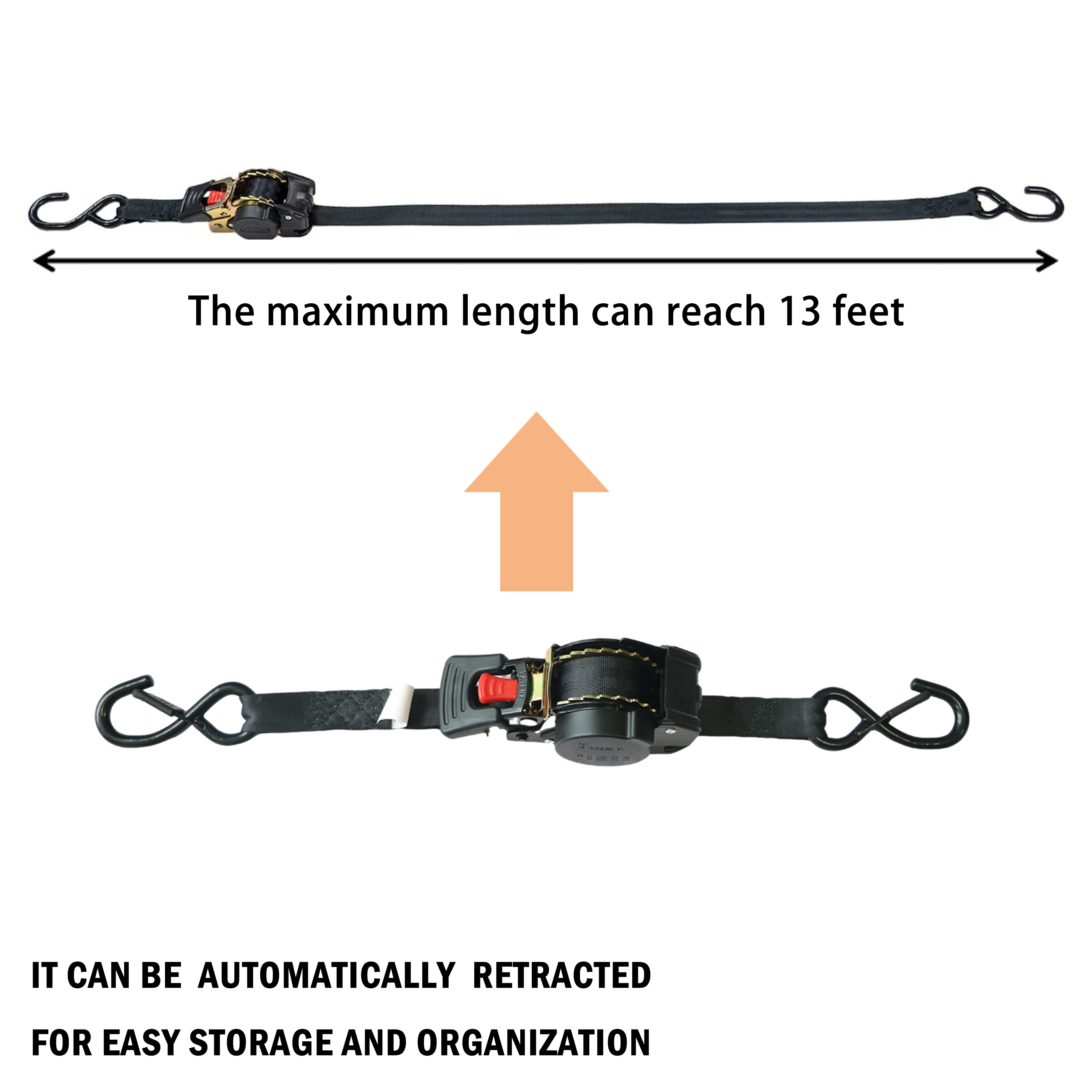 Рэмень з аўтаматычным храповікам 1 Auto ratchet strap1