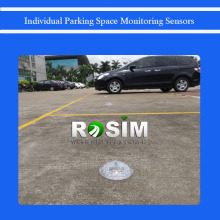 Automated outdoor parking space sensor o replace ultrasonic detector for wireless parking system