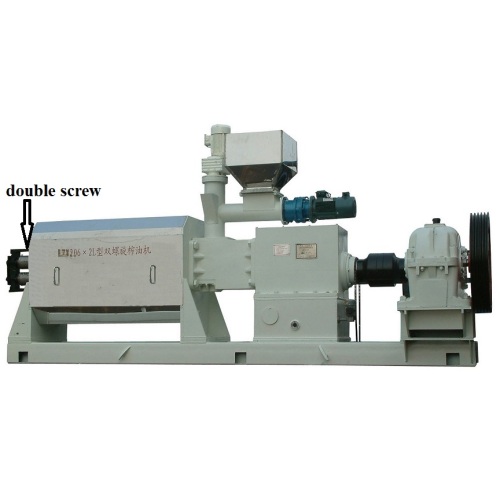 Double screw oil press machine model 206