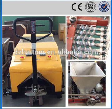Concrete wall panels for compound walls/wall making machine