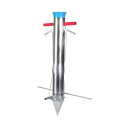 Hand held seed planter seeder machine