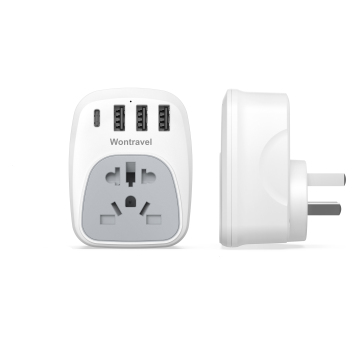 Wontravel New Design Grounded Australian Adapter Plug