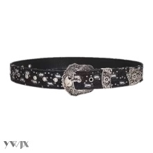 Y2K Retro Carved Denim Belt