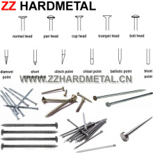 Steel Casing Carbide Nail Mould
