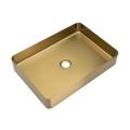 Meiao newest nano pvd color plated bathroom basin