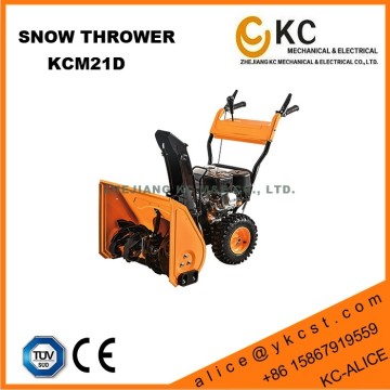 Cheap median size self-propelled walking behind snow throwers
