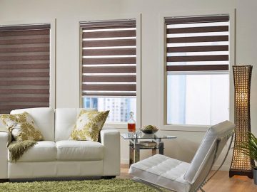 Rainbow Fabric Zebra Blinds