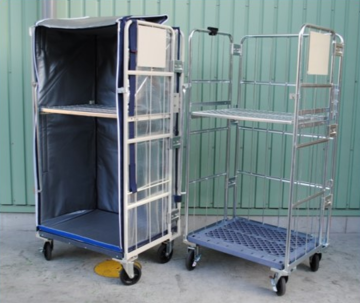 Logistics Warehouse Hand Push Turnover Trolley