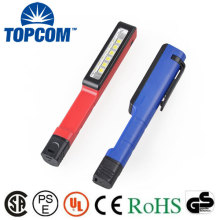 Portable SMD Worklight 6 LED SMD Pen Worklight with Mangetic Clip