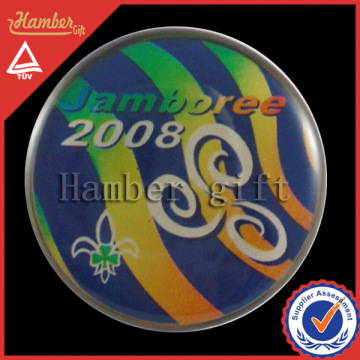 Stylish Jamboree round pin