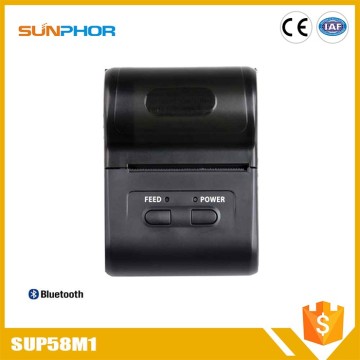 58mm thermal receipt printer mini bluetooth printer