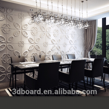 bathroom waterproof bamboo fiber colorful 3d eco-friendly bamboo wall decor