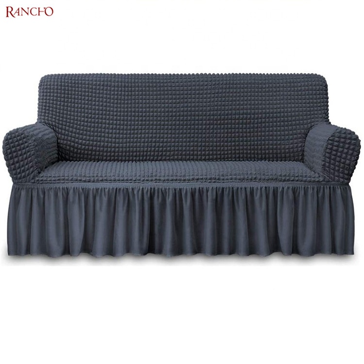 Hot sale spandex jacquard Sofa Slipcover Couch Cover high stretch slipcover elastic couch cover