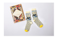 Chaussettes de mi-longueur de coton japonais en coton pur