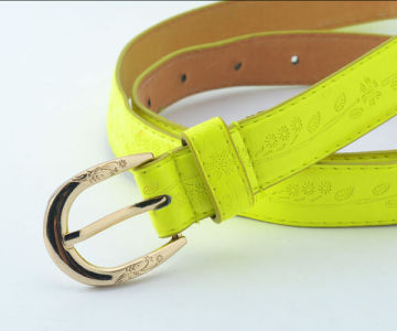 Fancy Leather Belt For Girls China Manufacturer