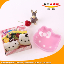 Chinese Supplier Best Value Hello Kitty Head Style Sandwich Cutter