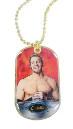 Metal Dog Tag / Custom Hang Tags With Printing Logo And Resin Coating, Gold Plated